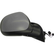 Retrovisore Elettrico Con Primer Sensore Temperatura Specchio Convesso Cromato Termico Destro Citroen C3 Dal 2009 Al 2010