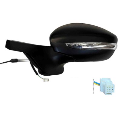 GUIDA_ALLA_SCELTA.JPG Retrovisore A Cavi Nero Freccia Retr Specchio Convesso Cromato 2 Pin Sinistro Citroen C3 Dal 2018