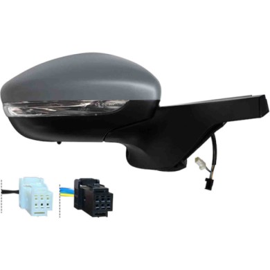 GUIDA_ALLA_SCELTA.JPG Retrovisore Elettrico Con Primer Sensore Temperatura 6+2 Pin Destro Citroen C3 Dal 2018