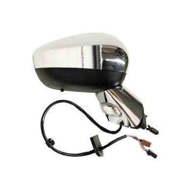 GUIDA_ALLA_SCELTA.JPG Retrovisore Elettrico Cromato Freccia Retr Sensore Temperatura Specchio Convesso Cromato Termico 9 Pin Des