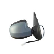 Retrovisore Elettrico Con Primer Sensore Temperatura Specchio Convesso Cromato Termico 7 Pin Destro Dacia Logan Ii 2012-2016