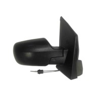 Retrovisore A Cavi Nero Specchio Convesso Argentato Destro Ford Fiesta Dal 2002 Al 2005