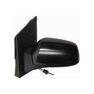 Retrovisore A Cavi Nero Specchio Convesso Cromato Sinistro Ford Fiesta Dal 2005 Al 2008
