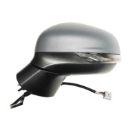 Retrovisore Elettrico Con Primer Freccia Retr Specchio Convesso Cromato Termico 6 Pin Sinistro Ford Fiesta Dal 2017