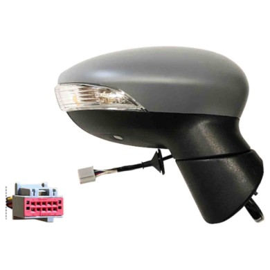 GUIDA_ALLA_SCELTA.JPG Retrovisore Elettrico Con Primer Freccia Retr Luce Cort Specchio Asferico Cromato Termico 8 Pin Destro For
