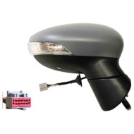 Retrovisore Elettrico Con Primer Ripiegabile 10 Pin Destro Ford Fiesta Dal 2013 Al 2017