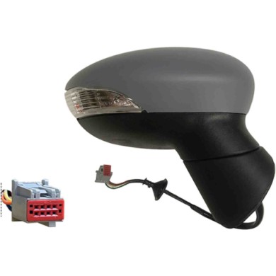 GUIDA_ALLA_SCELTA.JPG Retrovisore Elettrico Con Primer Freccia Retr Specchio Asferico Cromato Termico 6 Pin Destro Ford Fiesta D