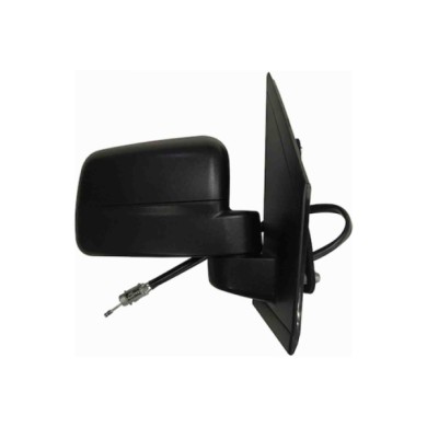 GUIDA_ALLA_SCELTA.JPG Retrovisore A Cavi Nero Specchio Convesso Cromato (vetro Singolo) (braccio Corto) Destro Ford Transit/tour