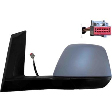 GUIDA_ALLA_SCELTA.JPG Retrovisore Elettrico Con Primer Specchio Convesso Cromato Termico 5 Pin Sinistro Ford Transit/tourneo Con