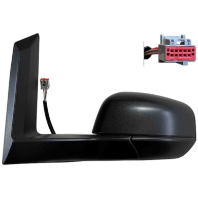 GUIDA_ALLA_SCELTA.JPG Retrovisore Elettrico Nero Specchio Asferico Cromato Termico 5 Pin Sinistro Ford Transit/tourneo Connect D