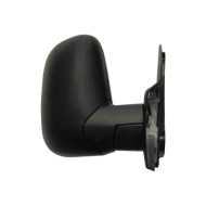 Retrovisore Manuale Nero Specchio Convesso Cromato (vetro Singolo) (braccio Corto) Destro Ford Transit Dal 1994 Al 2000
