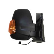 Retrovisore Manuale Nero Freccia Retrovisore Ambrata Specchio Convesso Cromato 16w Destro Ford Transit 2014