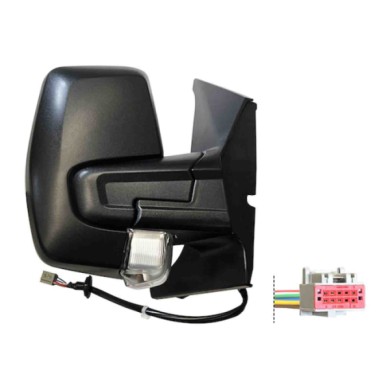 GUIDA_ALLA_SCELTA.JPG Retrovisore Elettrico Nero Freccia Retr Specchio Convesso Cromato Termico 6 Pin Destro Ford Transit/tourne