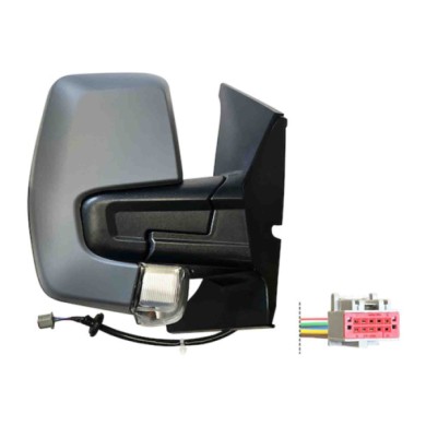 GUIDA_ALLA_SCELTA.JPG Retrovisore Elettrico Con Primer Freccia Retr Specchio Convesso Cromato Termico 6 Pin Destro Ford Transit/