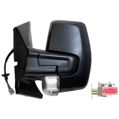 GUIDA_ALLA_SCELTA.JPG Retrovisore Elettrico Nero Ripiegabile Sinistro Ford Transit/tourneo Custom Dal 2018