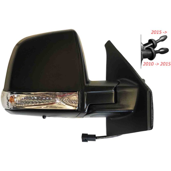 GUIDA_ALLA_SCELTA.JPG Retrovisore A Cavi Nero Freccia Retr Sensore Temperatura Specchio Convesso Cromato Destro Fiat Doblo' Comb