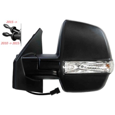 GUIDA_ALLA_SCELTA.JPG Retrovisore A Cavi Nero Freccia Retr Specchio Convesso Cromato (doppio Vetro) Sinistro Fiat Doblo' Cargo D