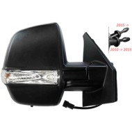 Retrovisore A Cavi Nero Freccia Retr Sensore Temperatura Specchio Convesso Cromato (doppio Vetro) Destro Fiat Doblo' Cargo 2015
