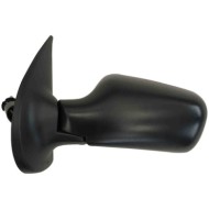 Retrovisore A Cavi Nero Specchio Piano Cromato 3 Porte Sinistro Fiat Punto Dal 1994 Al 1999