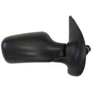 Retrovisore A Cavi Nero Specchio Convesso Cromato 5 Porte Destro Fiat Punto Dal 1994 Al 1999