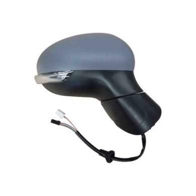 GUIDA_ALLA_SCELTA.JPG Retrovisore Elettrico Con Primer Freccia Retr Sensore Temperatura Specchio Convesso Cromato Termico 8 Pin 