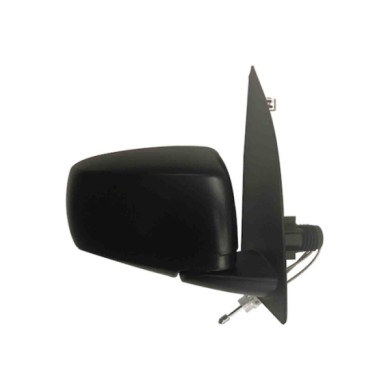 GUIDA_ALLA_SCELTA.JPG Retrovisore A Cavi Nero Specchio Convesso Cromato Destro Fiat Panda Dal 2003 Al 2009