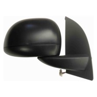 Retrovisore Elettrico Nero Specchio Convesso Cromato Destro Fiat Panda Dal 2009 Al 2012