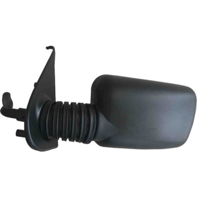GUIDA_ALLA_SCELTA.JPG Retrovisore Con Leva Nero Specchio Piano Cromato Sinistro Fiat Cinquecento Dal 1992 Al 2007