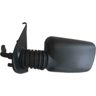 Retrovisore Con Leva Nero Specchio Piano Cromato Sinistro Fiat Cinquecento Dal 1992 Al 2007