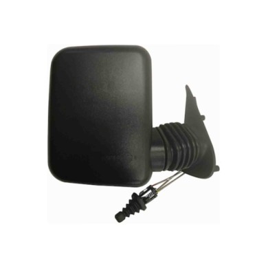 GUIDA_ALLA_SCELTA.JPG Retrovisore A Cavi Nero Specchio Convesso Cromato Destro Fiat Fiorino Dal 1997 Al 2008