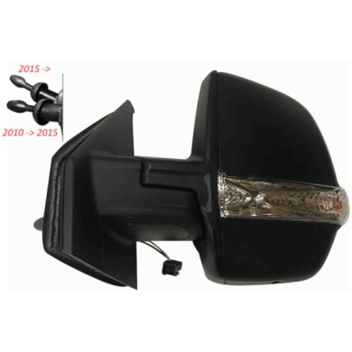 GUIDA_ALLA_SCELTA.JPG Retrovisore A Cavi Nero Freccia Retr Specchio Convesso Cromato (doppio Vetro) Sinistro Fiat Doblo' Cargo D