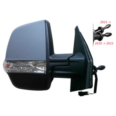 GUIDA_ALLA_SCELTA.JPG Retrovisore A Cavi Con Primer Freccia Retr Specchio Convesso Cromato (doppio Vetro) Destro Fiat Doblo' Car