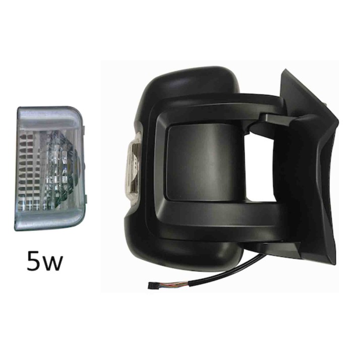 GUIDA_ALLA_SCELTA.JPG Retrovisore Elettrico Nero Freccia Retrovisore Bianca Specchio Convesso Cromato Termico 5w Destro Citroen 