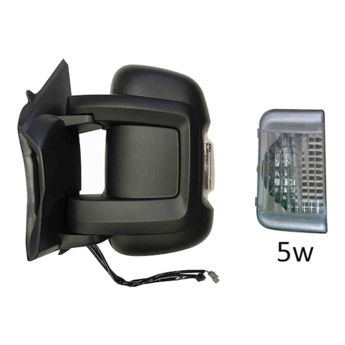 GUIDA_ALLA_SCELTA.JPG Retrovisore Elettrico Nero Ripiegabile 10 Pin Sinistro Citroen Jumper Dal 2006 Al 2014