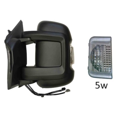 GUIDA_ALLA_SCELTA.JPG Retrovisore Elettrico Nero Sensore Temperatura 12 Pin Sinistro Citroen Jumper Dal 2006 Al 2014
