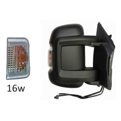 GUIDA_ALLA_SCELTA.JPG Retrovisore Elettrico Nero Ripiegabile 10 Pin Destro Citroen Jumper Dal 2006 Al 2014