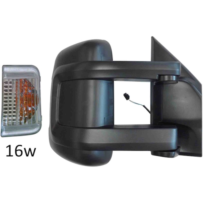 GUIDA_ALLA_SCELTA.JPG Retrovisore Manuale Nero Freccia Retrovisore Ambrata Specchio Convesso Cromato 16w Destro Citroen Jumper 2