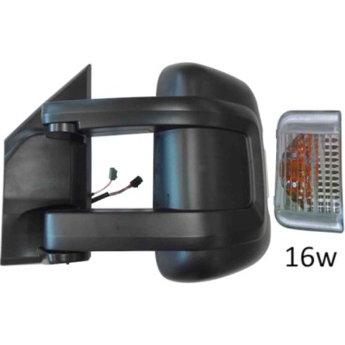 GUIDA_ALLA_SCELTA.JPG Retrovisore Elettrico Nero Sensore Temperatura Sinistro Citroen Jumper Dal 2006 Al 2014
