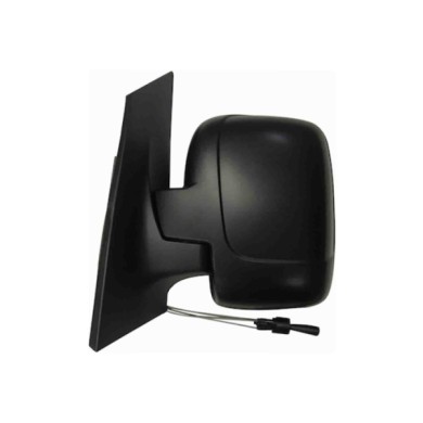 GUIDA_ALLA_SCELTA.JPG Retrovisore A Cavi Nero Specchio Convesso Cromato (vetro Singolo) Sinistro Citroen Jumpy Dal 2007 Al 2016 