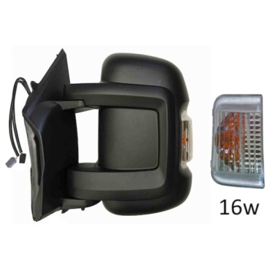 GUIDA_ALLA_SCELTA.JPG Retrovisore Manuale Nero Freccia Retrovisore Ambrata Sinistro Citroen Jumper Dal 2006 Al 2014