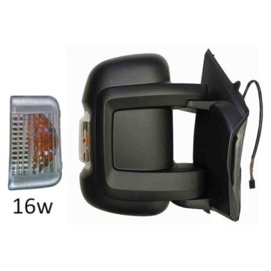 GUIDA_ALLA_SCELTA.JPG Retrovisore Elettrico Nero Freccia Retrovisore Ambrata Specchio Convesso Cromato Termico 16w Destro Citroe