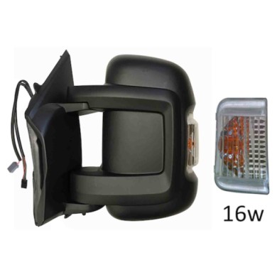 GUIDA_ALLA_SCELTA.JPG Retrovisore Elettrico Nero Sensore Temperatura Sinistro Citroen Jumper Dal 2006 Al 2014