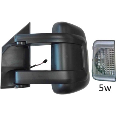 GUIDA_ALLA_SCELTA.JPG Retrovisore Elettrico Nero Freccia Retrovisore Bianca Specchio Convesso Cromato Termico 5w Sinistro Citroe
