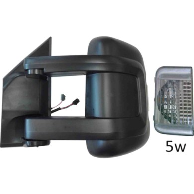 GUIDA_ALLA_SCELTA.JPG Retrovisore Elettrico Nero Sensore Temperatura Sinistro Citroen Jumper Dal 2006 Al 2014