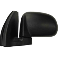 Retrovisore A Cavi Nero Specchio Piano Cromato (base Corta) Sinistro Hyundai Atos Prime Dal 1999 Al 2004