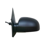 Retrovisore A Cavi Nero Specchio Convesso Cromato Sinistro Hyundai Getz Dal 2002 Al 2006