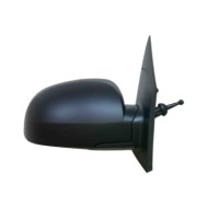 Retrovisore A Cavi Nero Specchio Convesso Cromato Destro Hyundai Getz Dal 2002 Al 2006