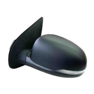 Retrovisore Elettrico Nero Freccia Retr Specchio Convesso Cromato 5 Pin Sinistro Hyundai I20 Dal 2012 Al 2014