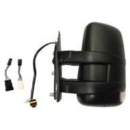 Retrovisore Elettrico Nero Freccia Retr Sensore Temperatura Specchio Convesso Cromato Termico 16w Sinistro Iveco Daily 2006-2010
