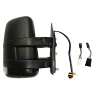 Retrovisore Elettrico Nero Freccia Retr Specchio Convesso Cromato Termico 16w Destro Iveco Daily 2006-2010